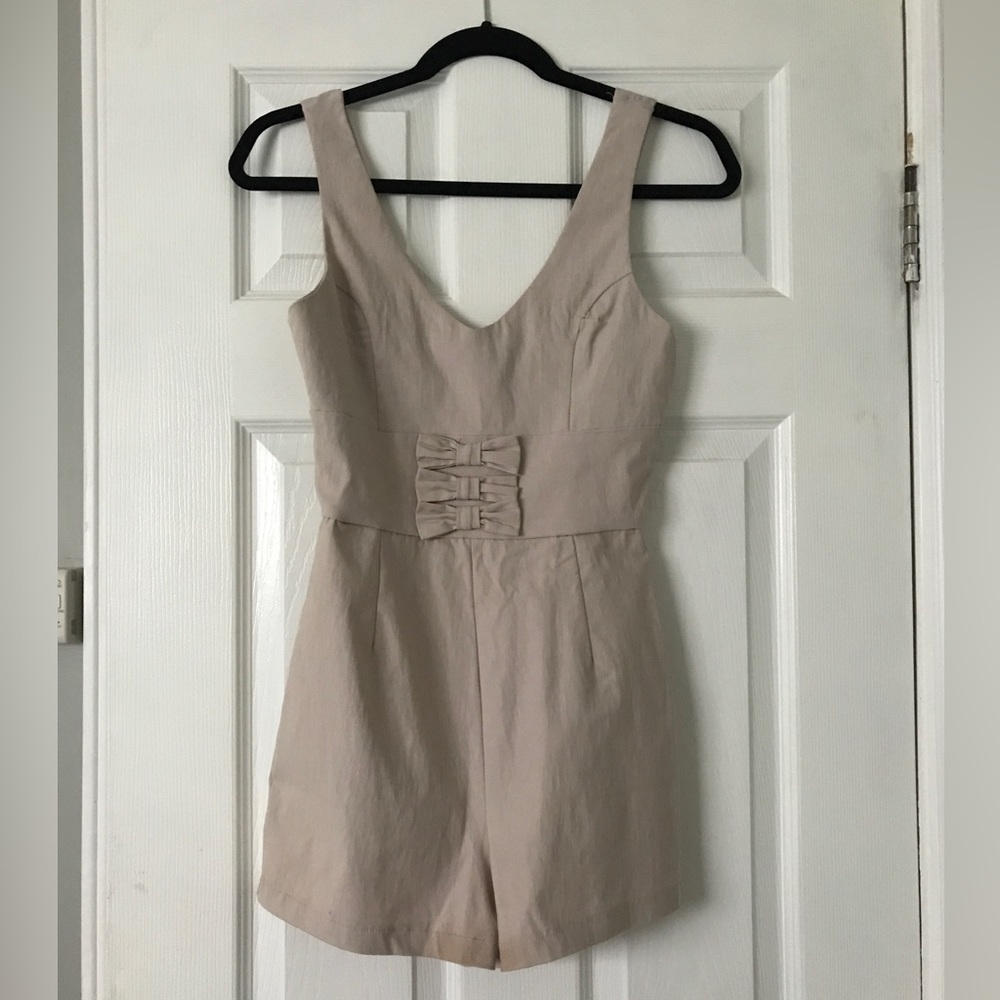 Sand Coloured Romper